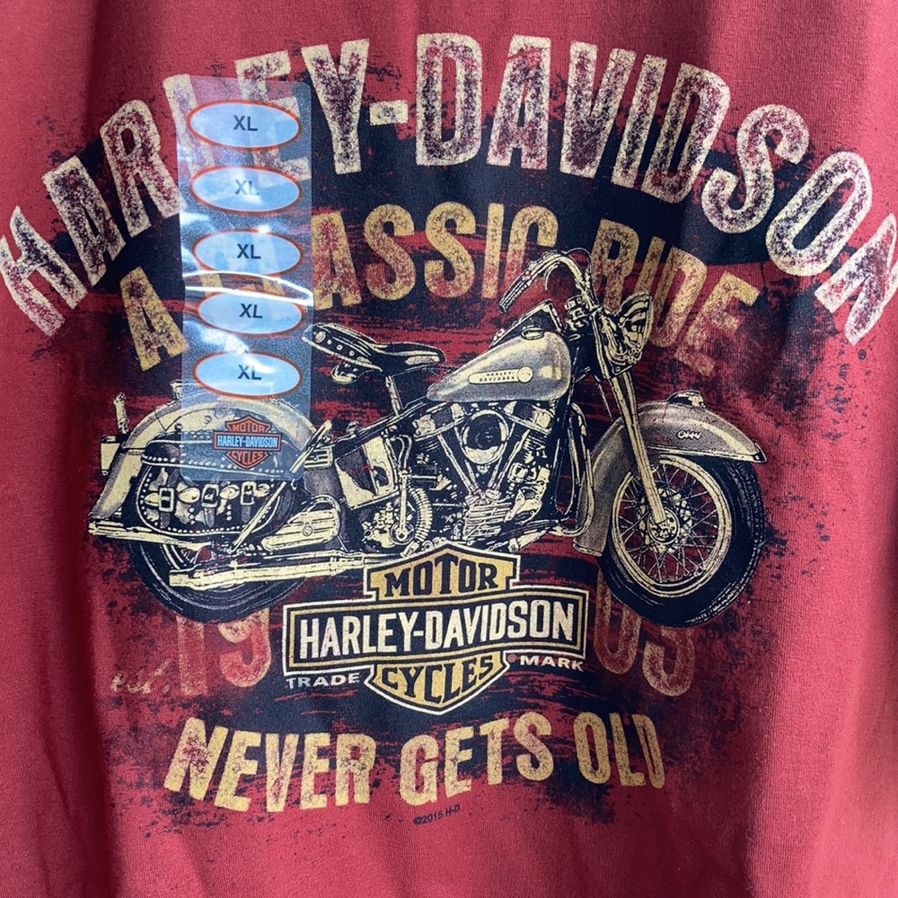 NWT 2015 Harley Tee XL - Picture 2 of 4